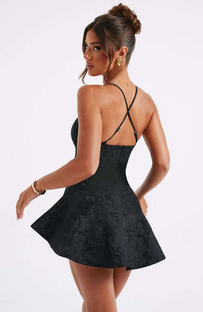 Leila Playsuit - Black Ryvelle