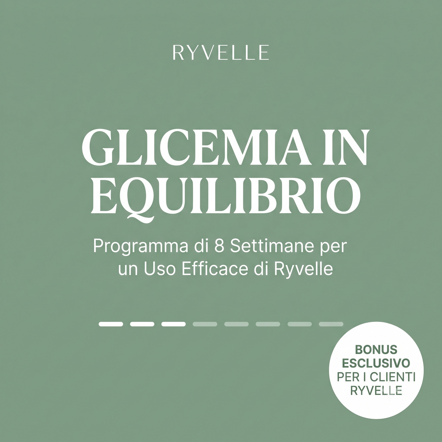Glicemia in Equilibrio — Programma di 8 Settimane