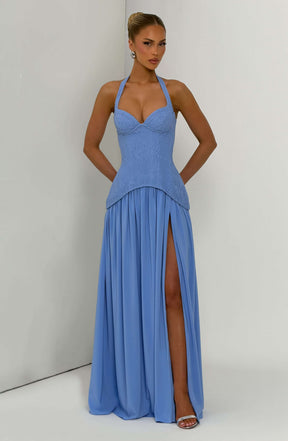 Almira Maxi Dress - Powder Blue R.F