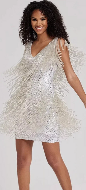 Euphoria Shimmer Finger Dress Ryvelle