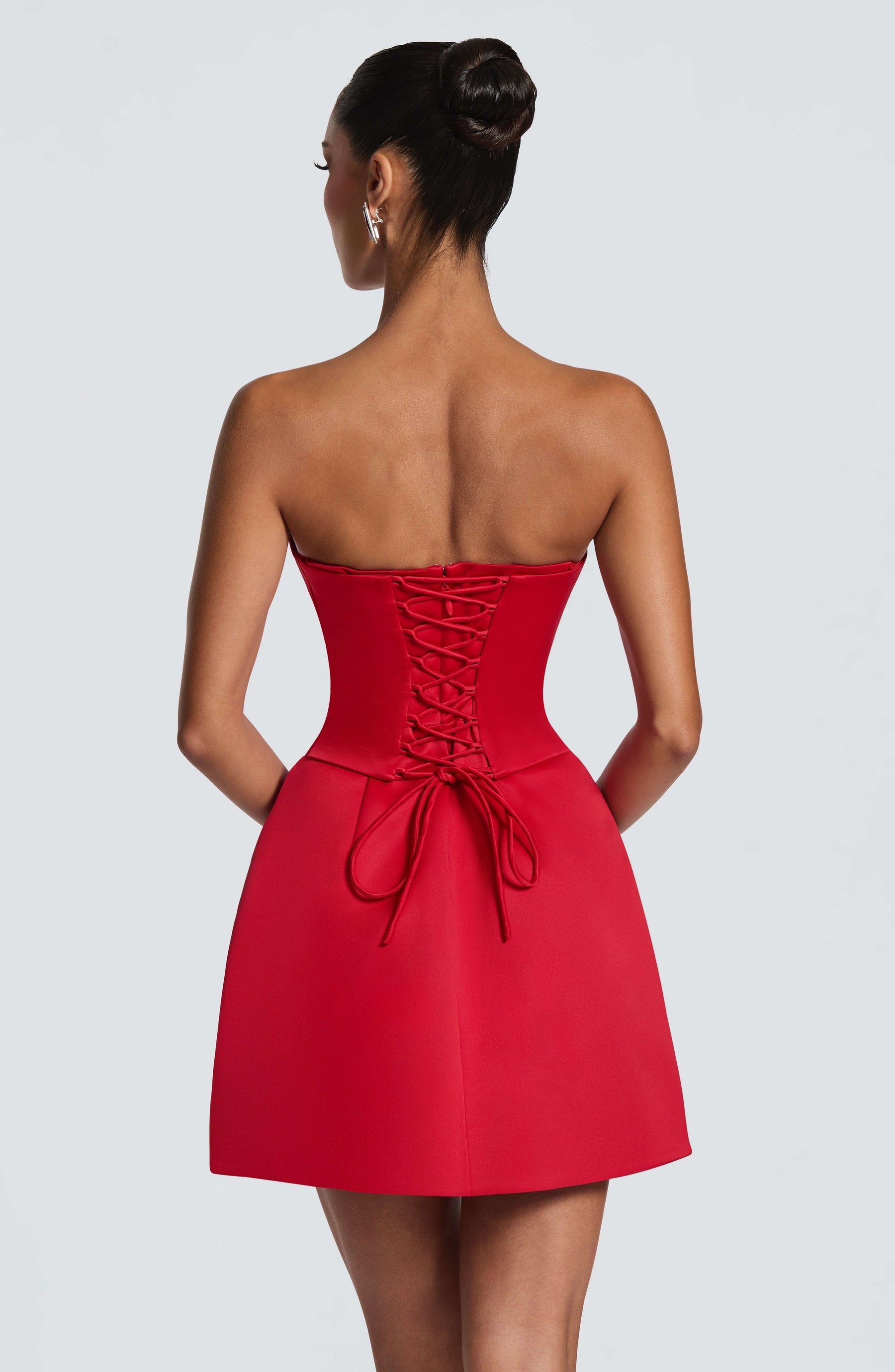 Torin Mini Dress - Red Ryvelle
