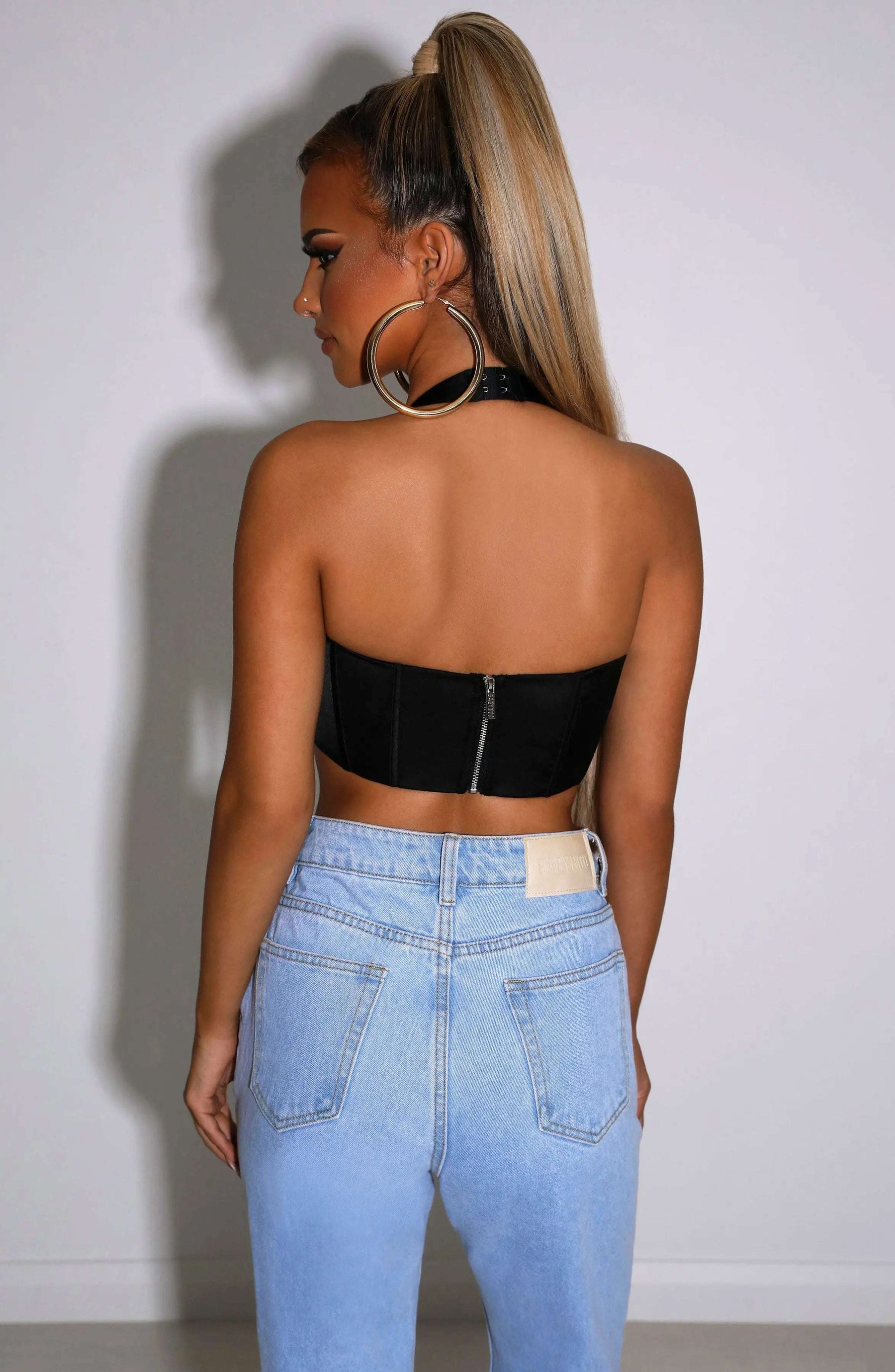 Aaliyah Corset - Black R.F