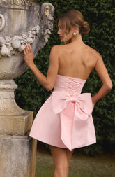 Abbey Mini Dress - Blush R.F