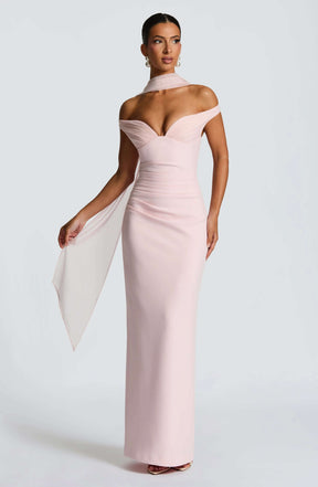 Abigail Maxi Dress - Blush R.F