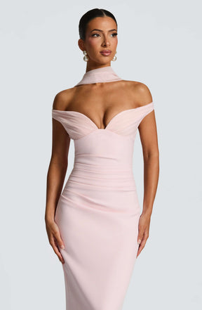 Abigail Maxi Dress - Blush R.F