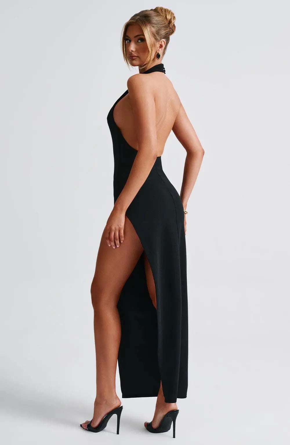 Adalia Maxi Dress - Black L.F