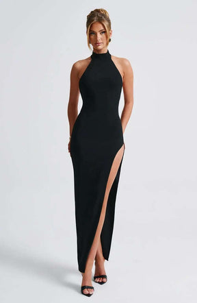 Adalia Maxi Dress - Black L.F