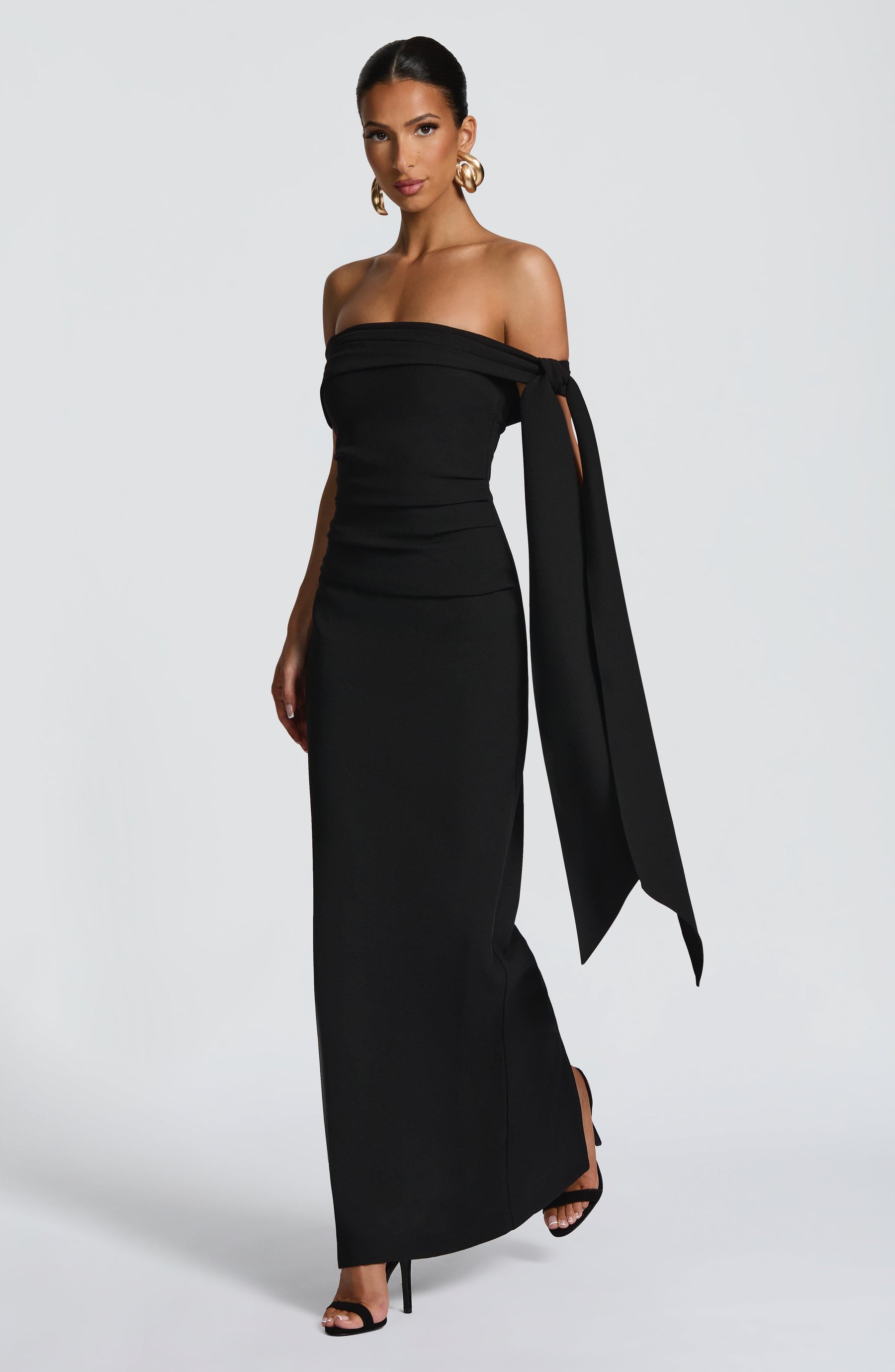 Addie Maxi Dress - Black R.F
