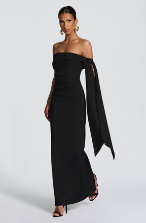 Addie Maxi Dress - Black R.F