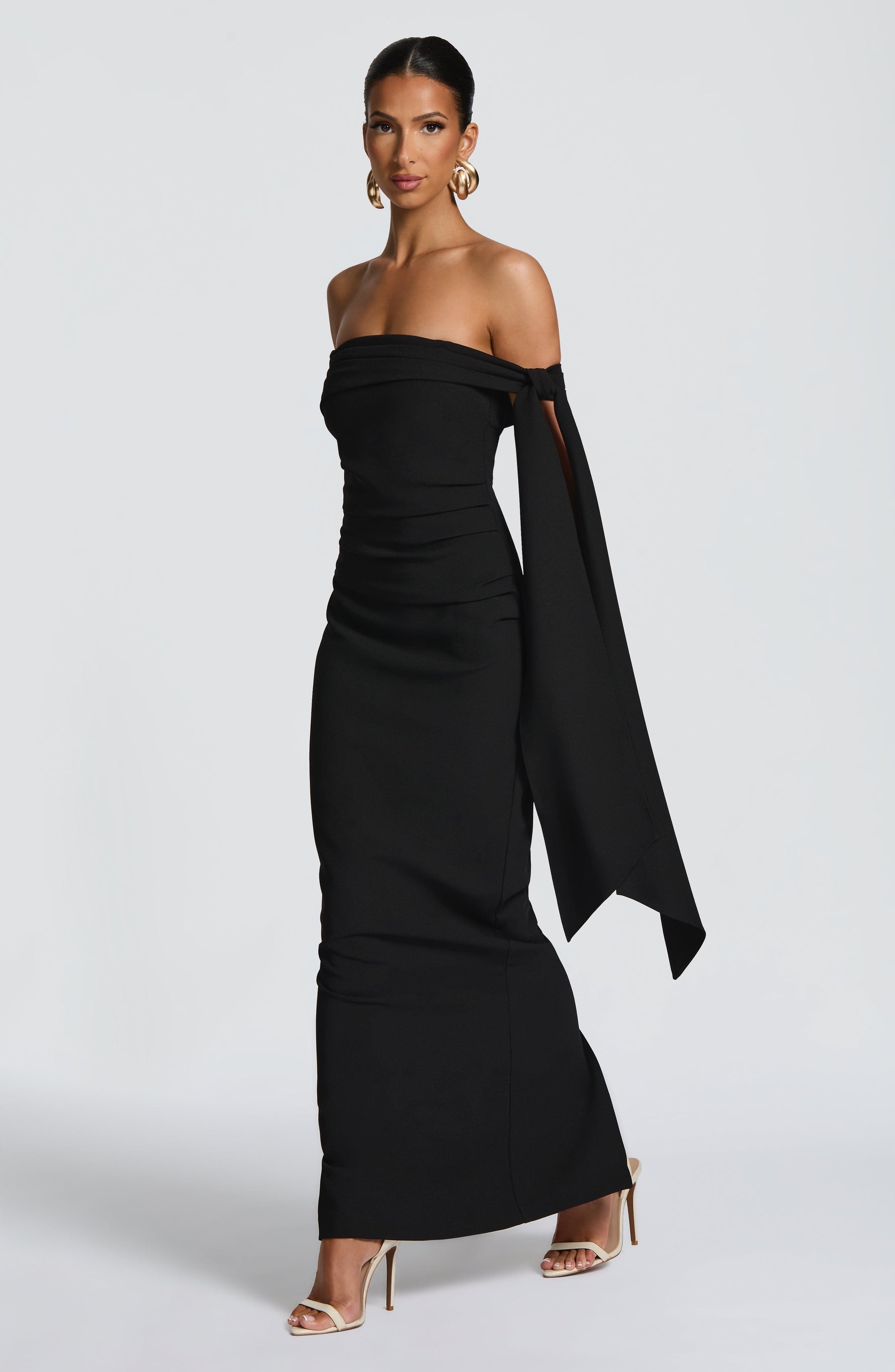 Addie Maxi Dress - Black R.F