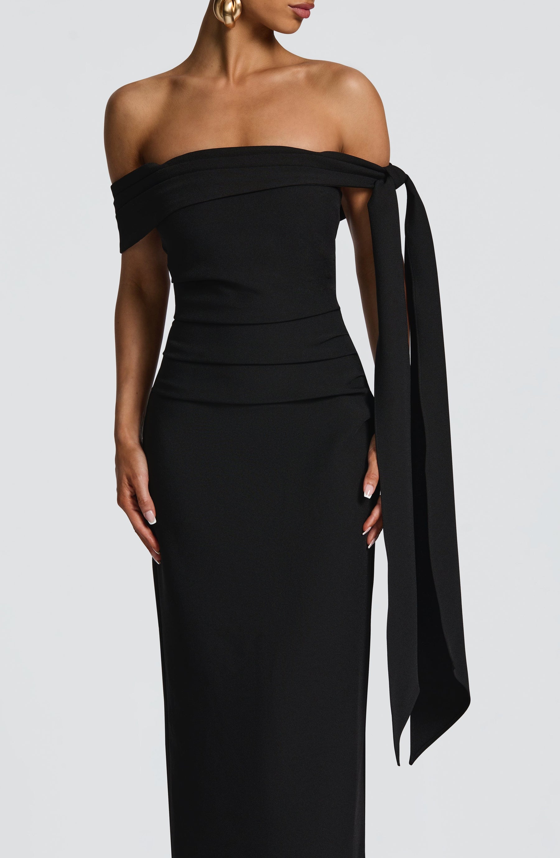 Addie Maxi Dress - Black R.F