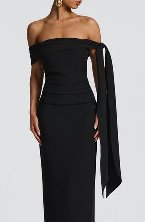 Addie Maxi Dress - Black R.F