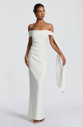 Addie Maxi Dress - Ivory R.F