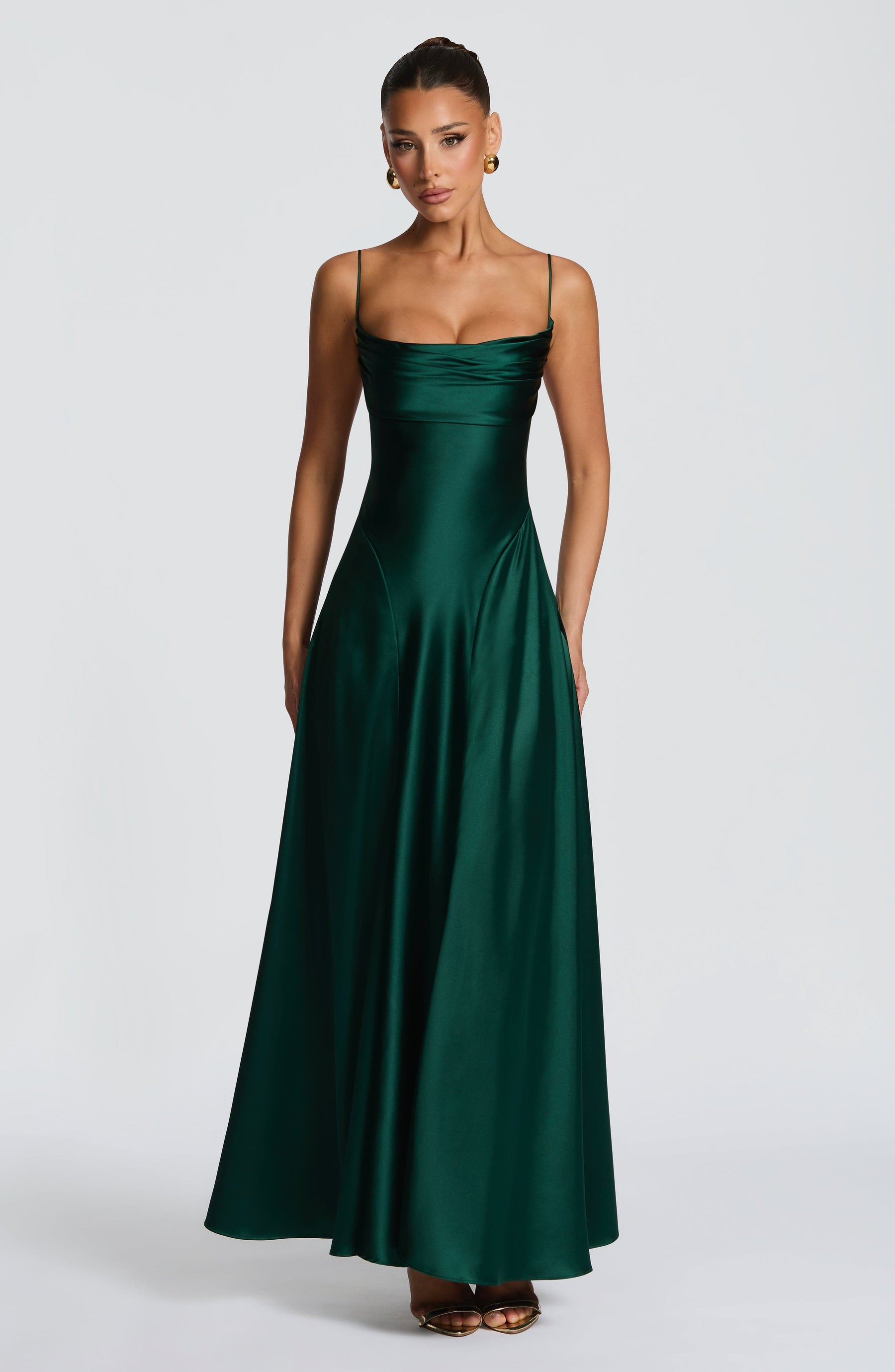 Adelina Maxi Dress - Emerald M.T