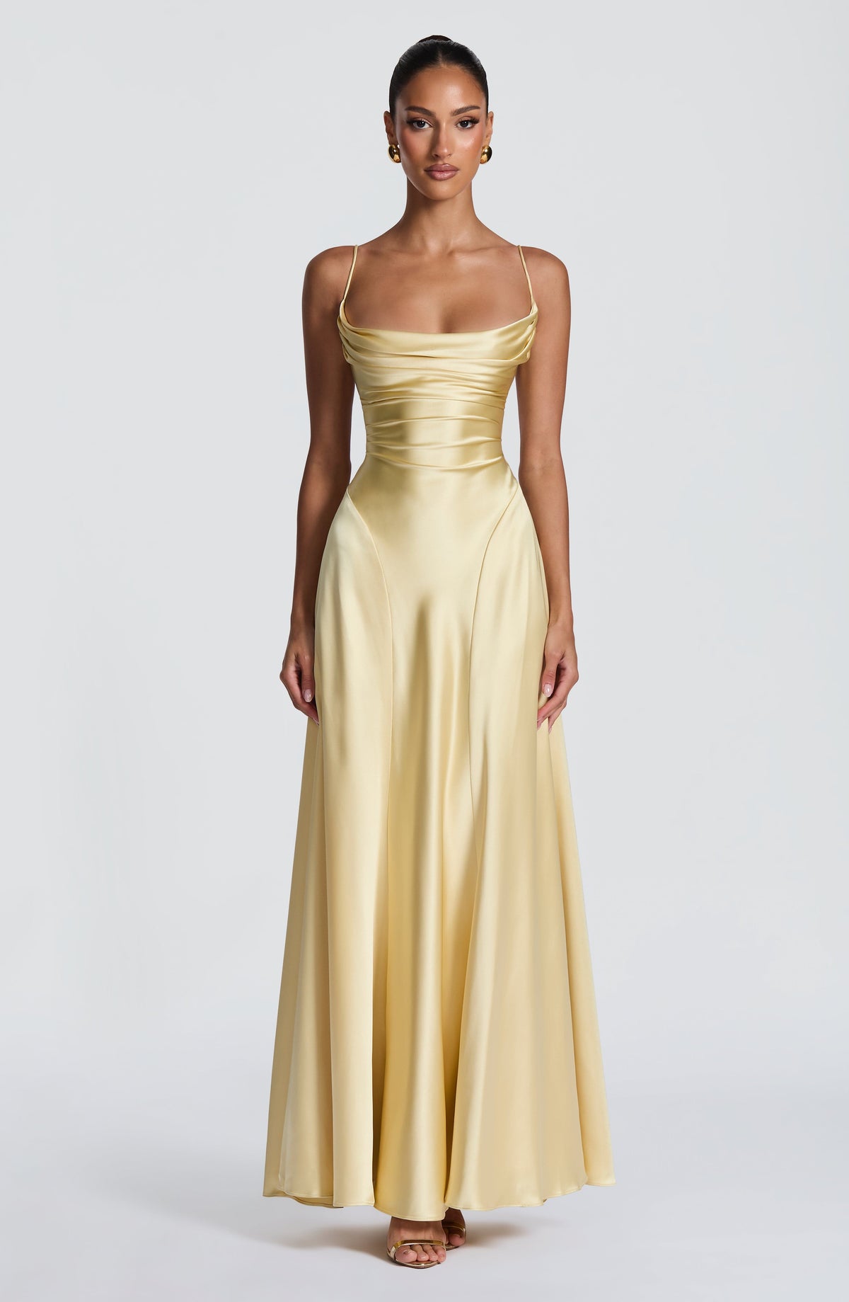 Adelina Maxi Dress - Lemon M.T