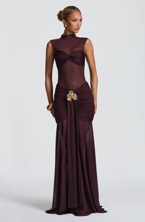 Adina Top - Plum DIA