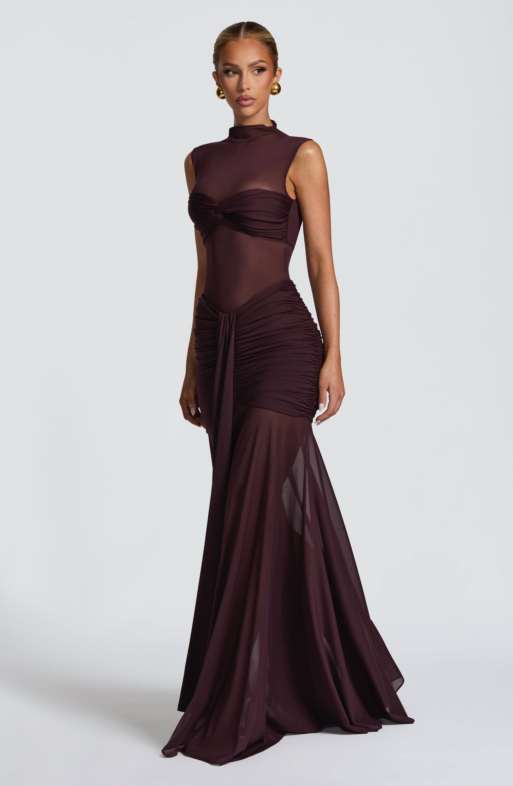 Adina Top - Plum DIA