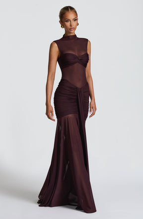 Adina Top - Plum DIA