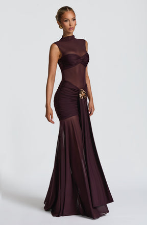 Adina Top - Plum DIA