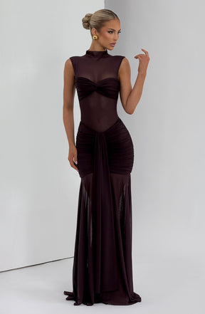 Adina Top - Plum DIA