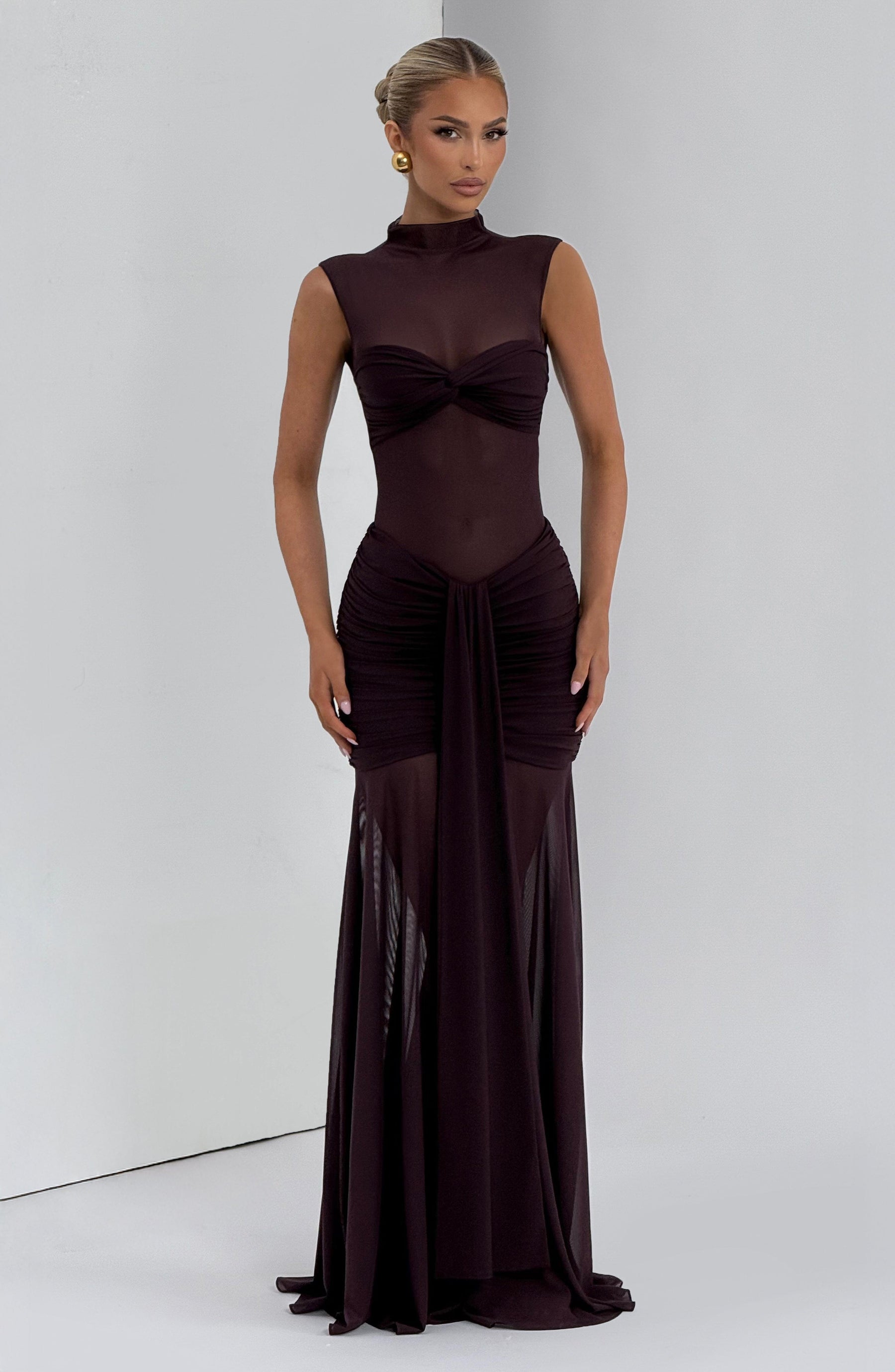 Adina Top - Plum DIA