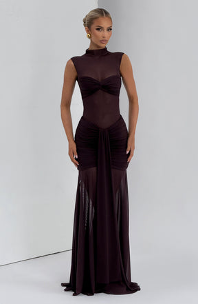Adina Top - Plum DIA