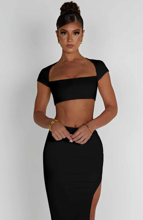 Adorn Top - Black K.Y
