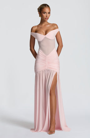 Alaia Maxi Dress - Blush L.F
