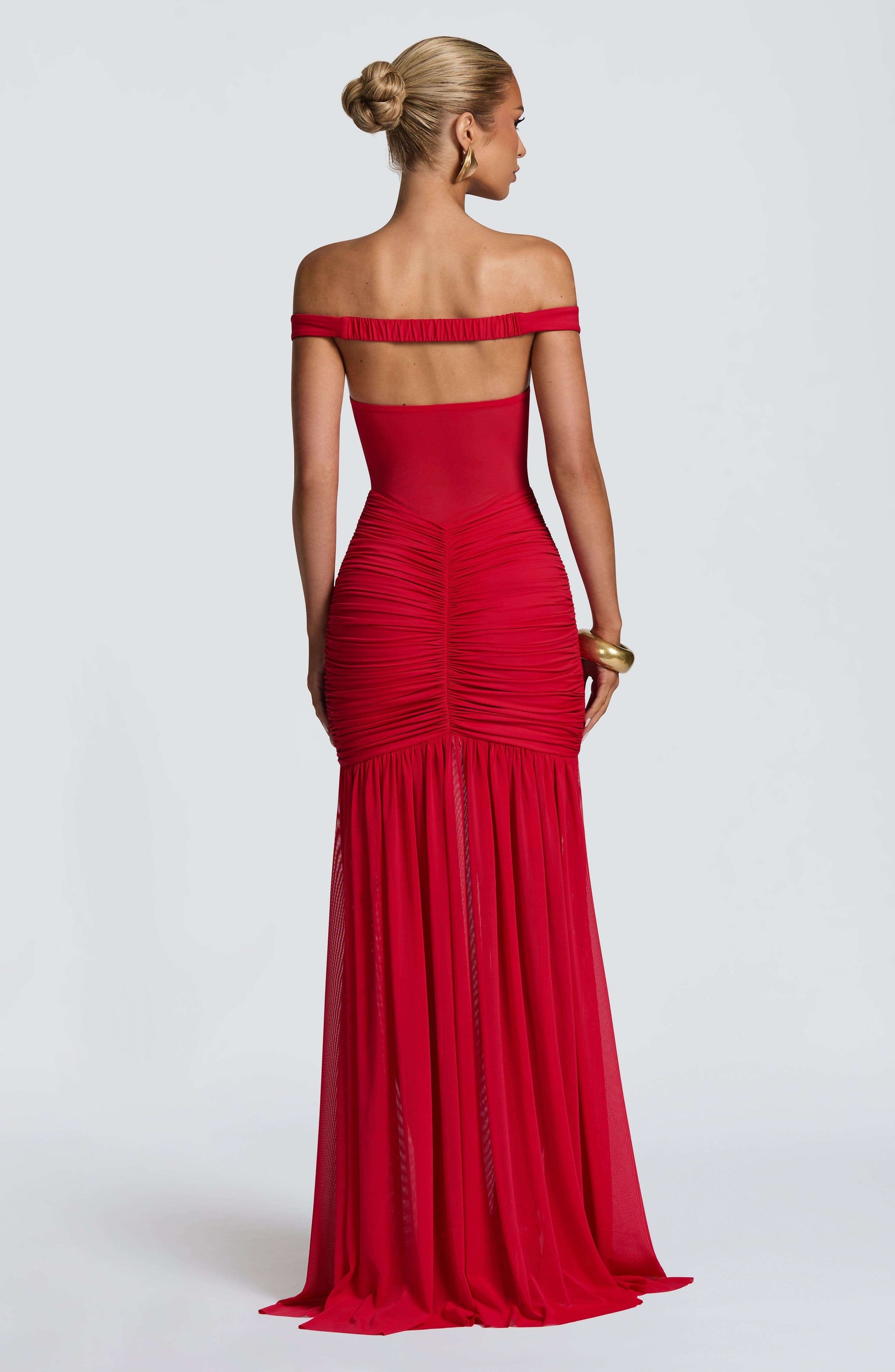 Alaia Maxi Dress - Red L.F