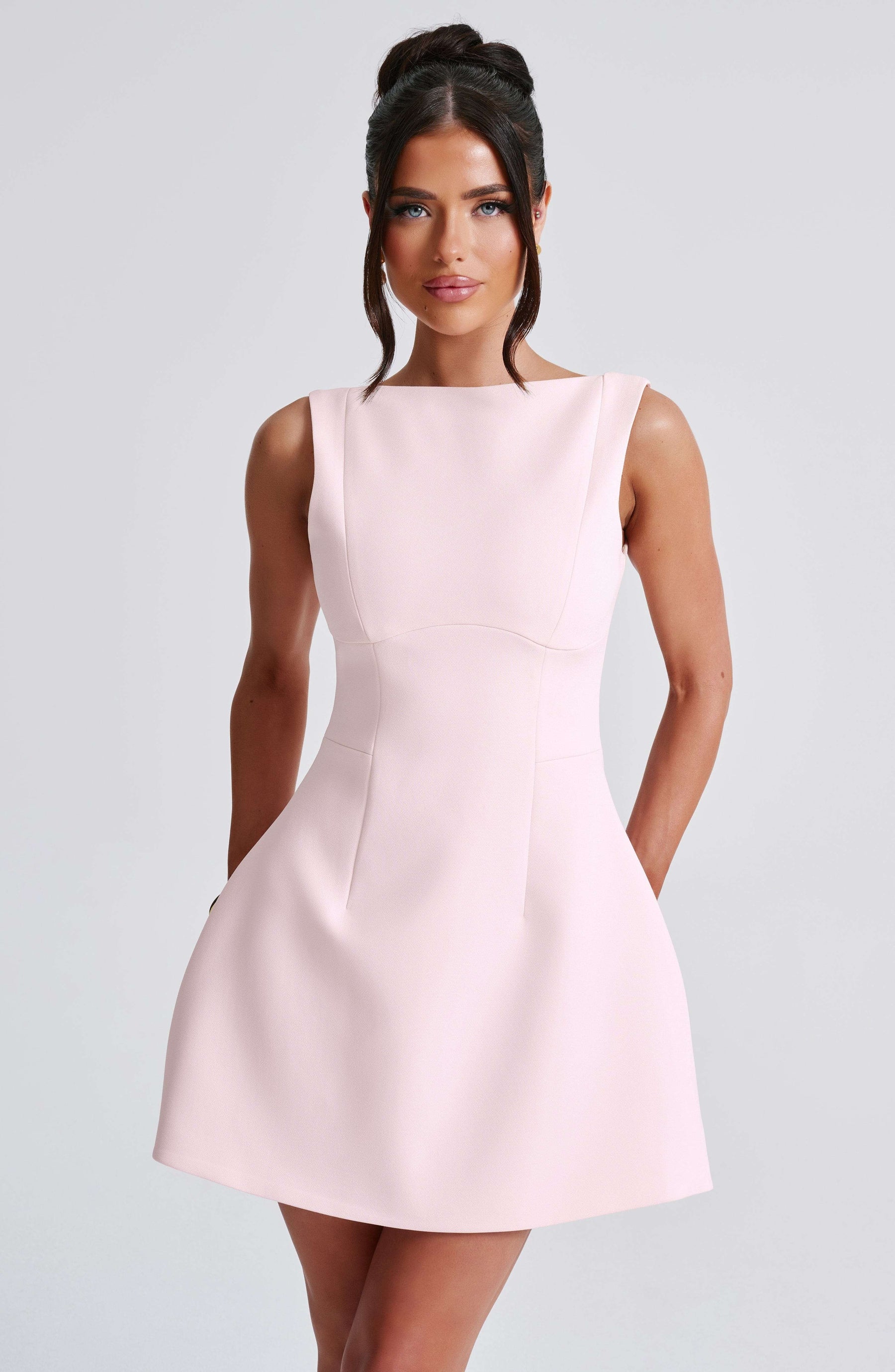 Alana Mini Dress - Blush R.F