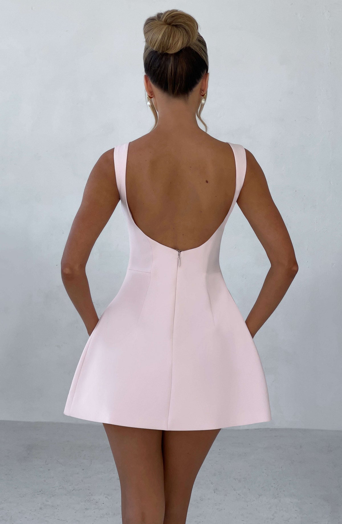 Alana Mini Dress - Blush R.F