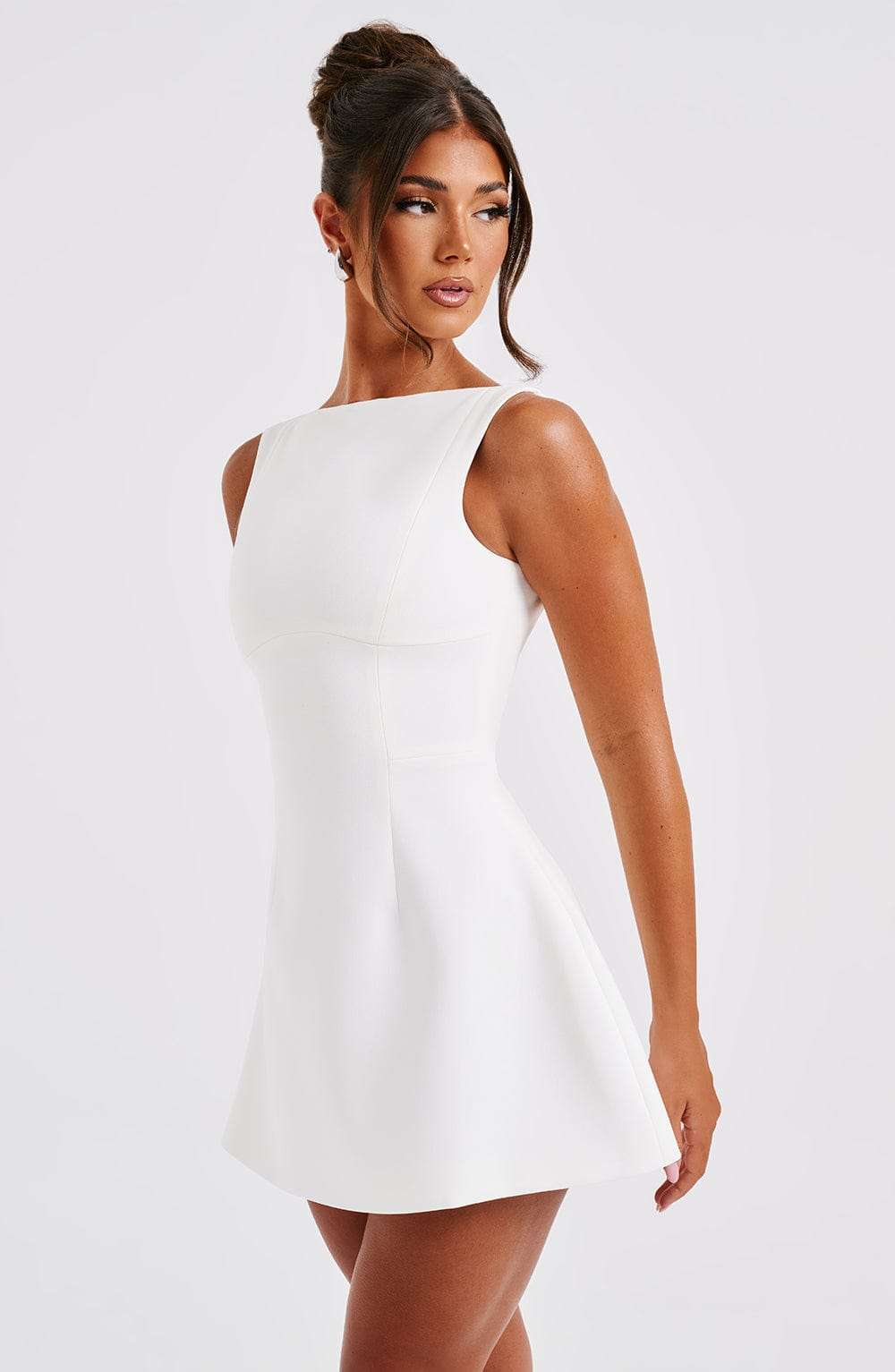 Alana Mini Dress - Ivory R.F