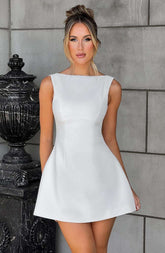 Alana Mini Dress - Ivory R.F