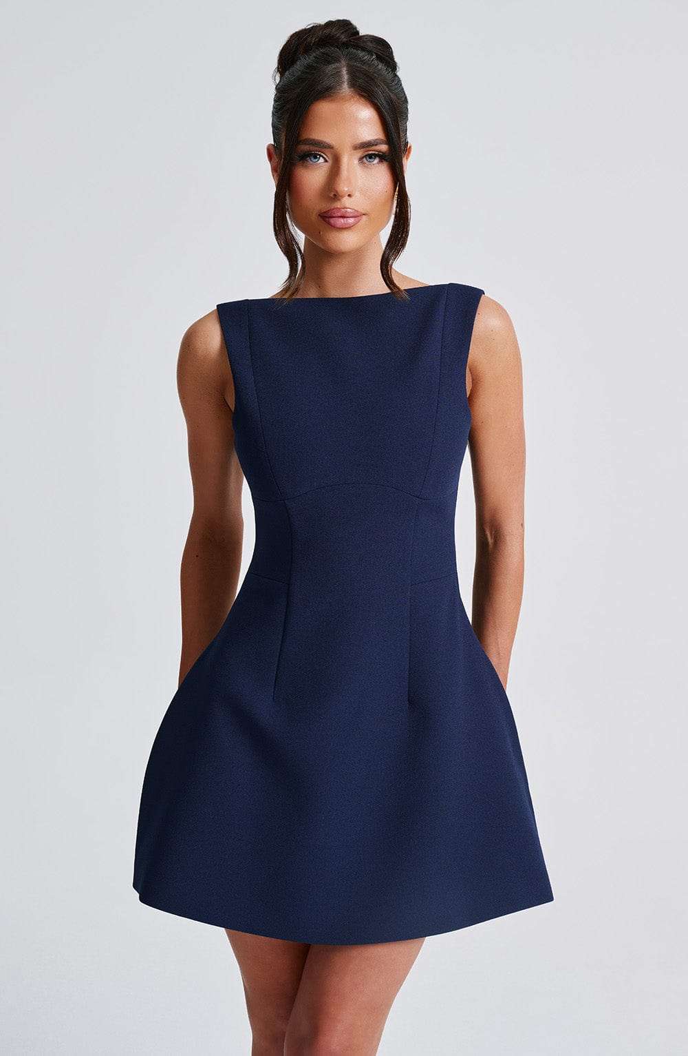 Alana Mini Dress - Navy R.F