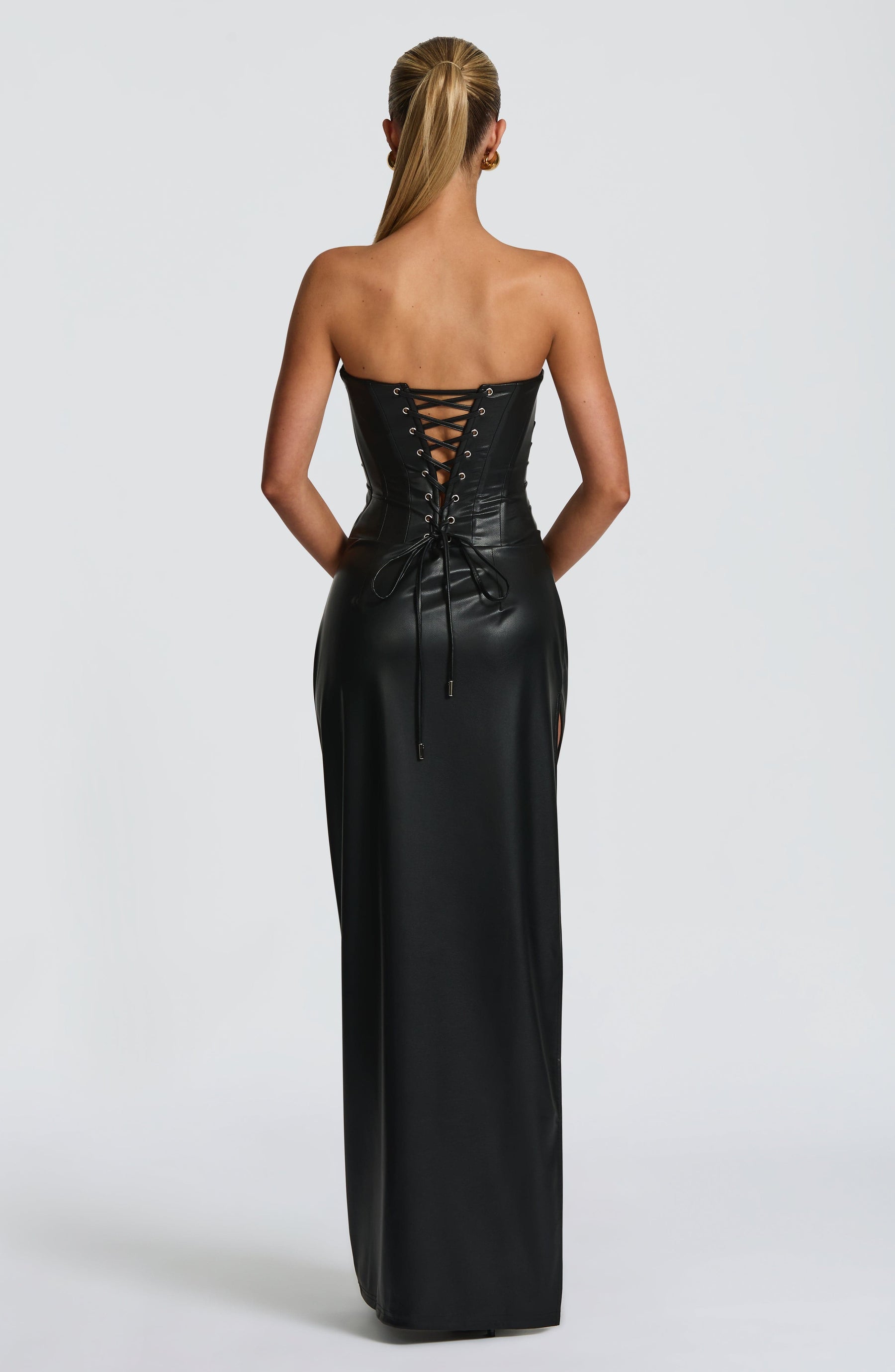 Alba Maxi Dress - Black M.T