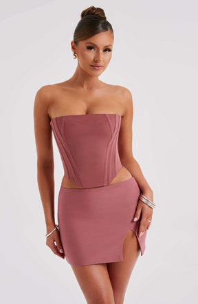 Alina Mini Skirt - Rose Pink L.F