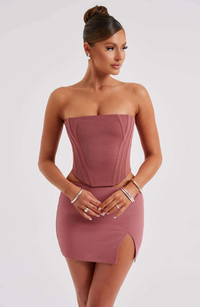 Alina Mini Skirt - Rose Pink L.F