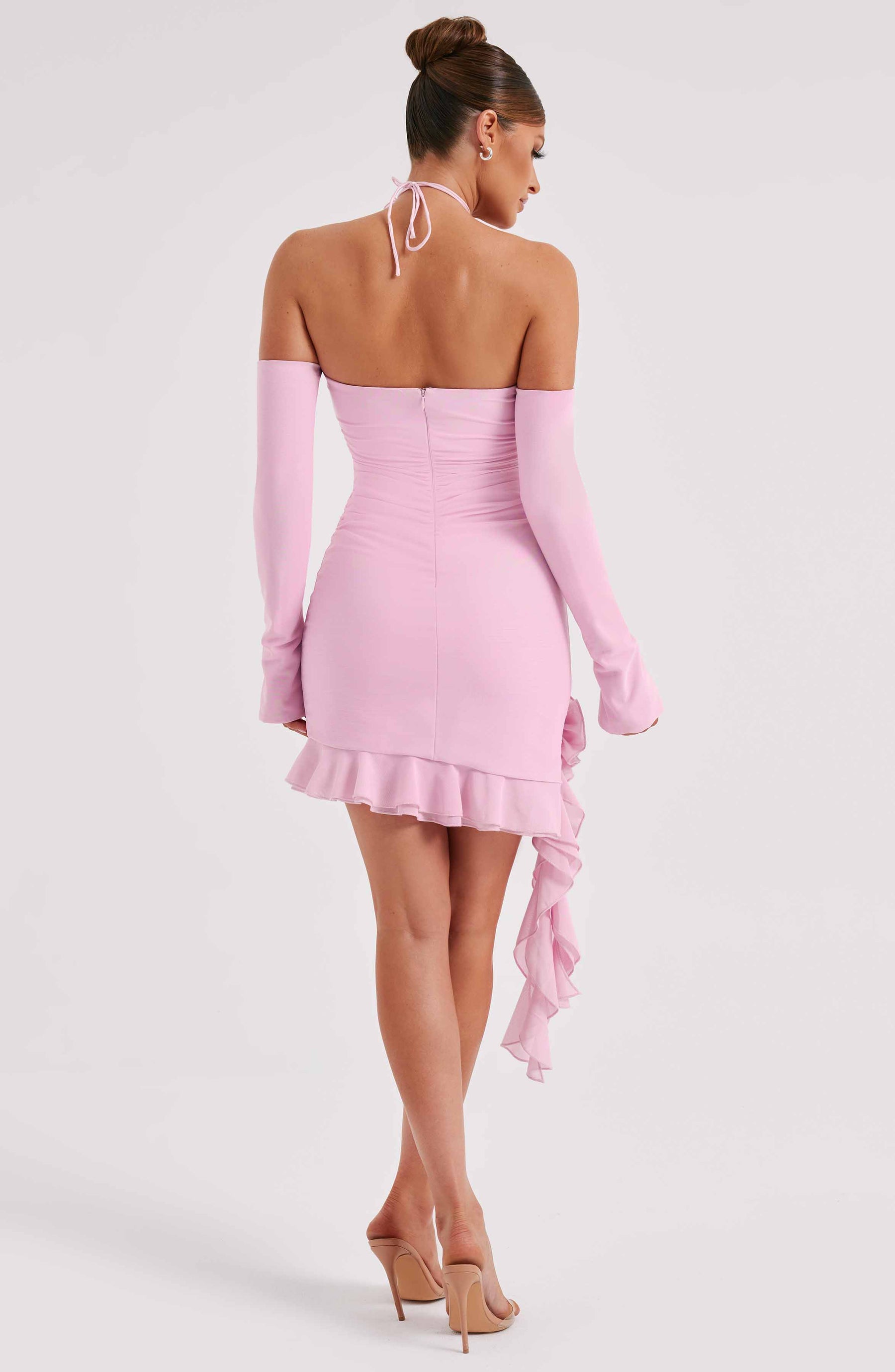 Alix Mini Dress - Pink J.F