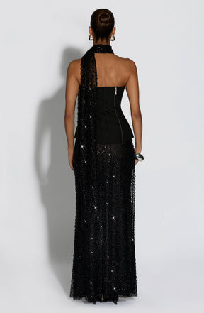 Allaire Maxi Skirt - Black R.F