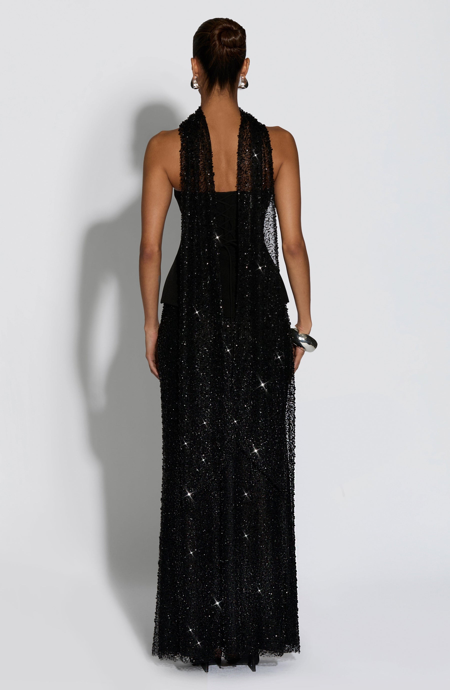 Allaire Maxi Skirt - Black R.F