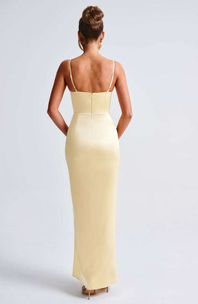 Alora Maxi Dress - Lemon Ryvelle