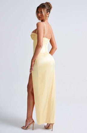 Alora Maxi Dress - Lemon Ryvelle