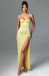 Alora Maxi Dress - Lemon Ryvelle