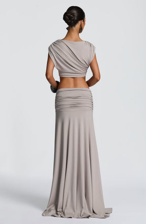 Amara Top - Light Grey L.F