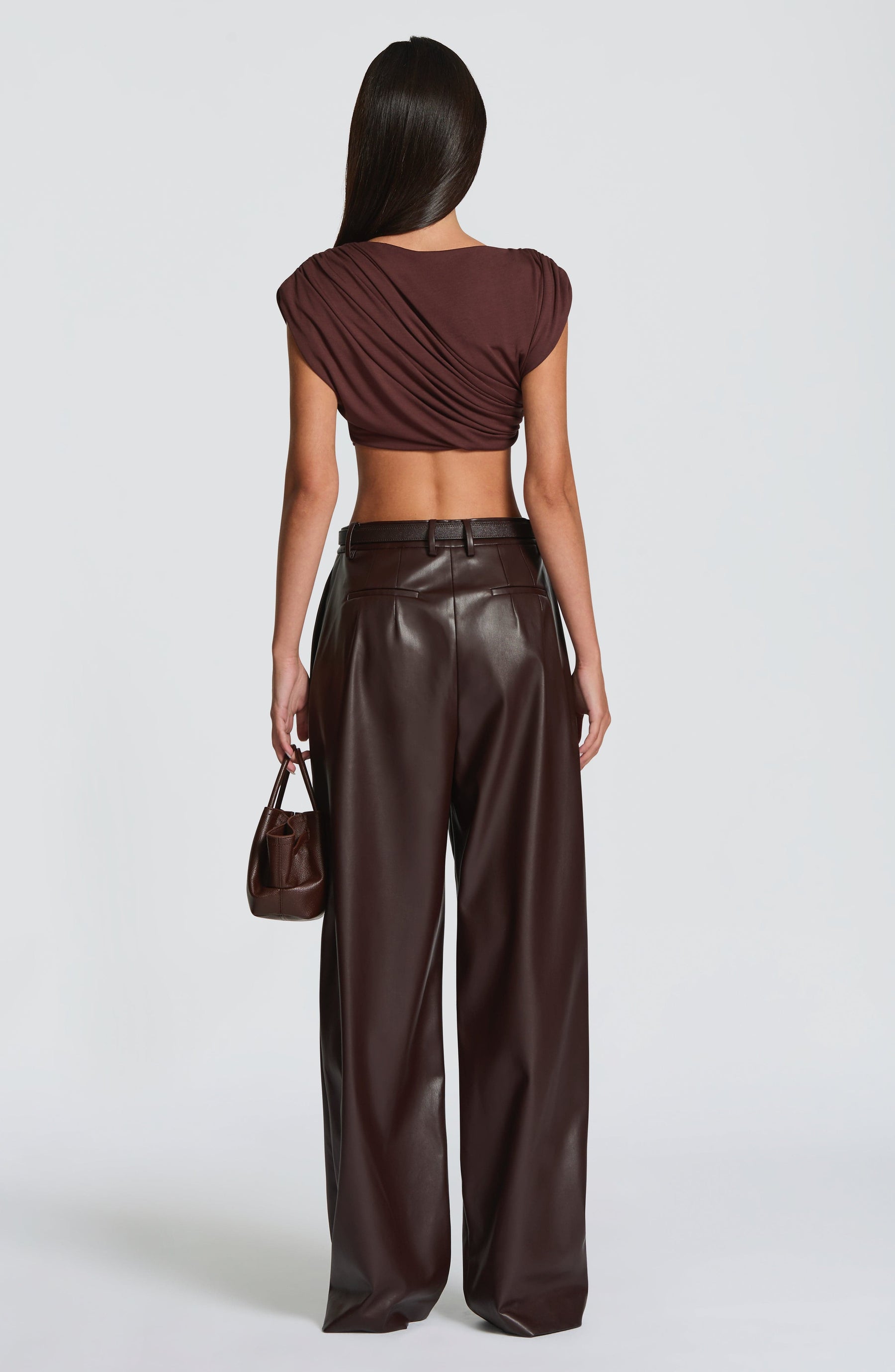 Amara Top - Plum Brown L.F