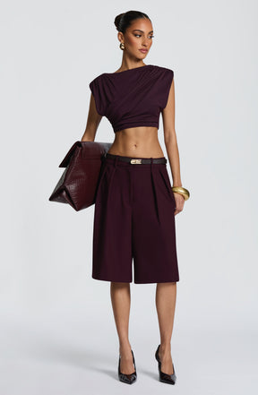 Amara Top - Plum L.F
