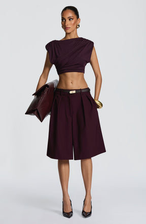 Amara Top - Plum L.F