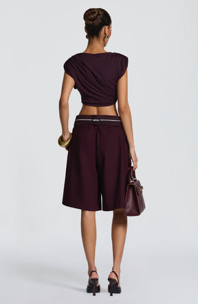 Amara Top - Plum L.F