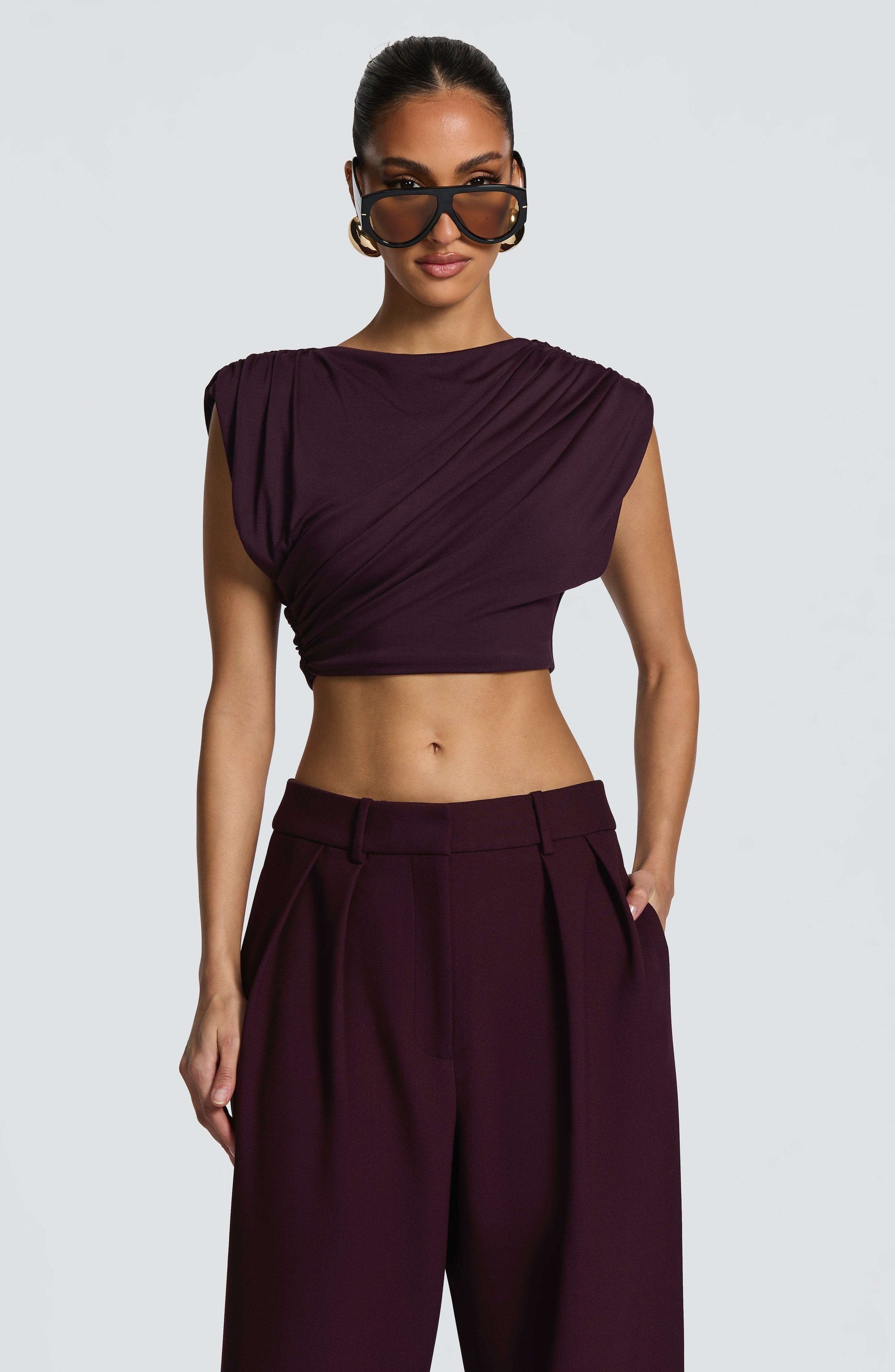 Amara Top - Plum L.F