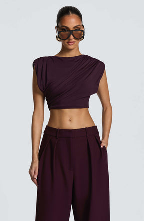 Amara Top - Plum L.F